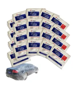 Ifa Metrostreet Superstock Ts 12x22 Clear Disposable Plastic Car Cover Rain Dust Garage 12ft X 22ft Pack Of 20 Covers