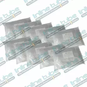 Inl12888 Inline Tube 10 Pack Clear Plastic Temporary Universal Disposable Car Cover Rain Dust Garage