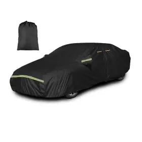 Ty-a5 Insauto Heavy Duty Waterproof All-weather Car Cover For Sedans 194 202 Inches Outdoo