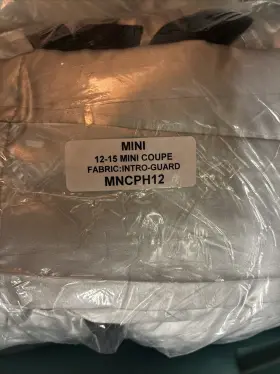 Mncph12 Intro Tech Mini Cooper Hatchback 2012-15 Custom Fit Outdoor Silver Intro-guard Car Cover