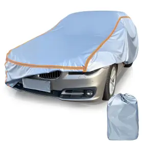 Ds-xh6n-8h6c2 Intysam Intisam Car Cover Waterproof 3.fit Sedan/coupe Length 209-218 Inch Silver