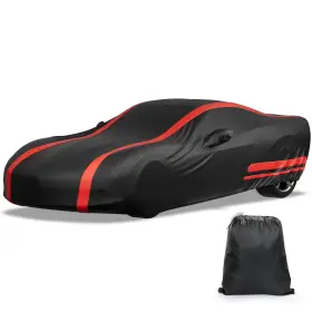 A1306-02101rd Issyauto Corvette C6 Car Cover 2005-2013 Waterproof All Weather Indoor Outdoor