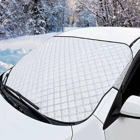 Itismungo 717308838876 Extra Thick 4layer Windscreen Cover For Car Suv And Truck Allseason