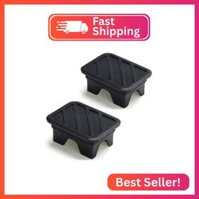 Jerbor 22032046-3 1pair Silicone Bedrail Stake Pocket Covers For Dodge Ram 1500-3500 2024 2