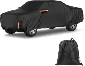 A1306-03105-bk Joytutus Truck Cover 2015-2023 F150 5.5ft Bed Soft Cotton Inner Crew Cab