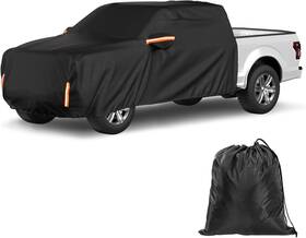 Joytutus A1306-03106-bk Super Crew Cab Car Cover Compatible With 2015-2023 F150 Cotton Inne