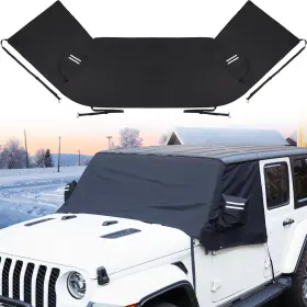 A2701-14101-31 Joytutus Windshield Snow Cover Compatible With Wrangler Jk Jl Gladiator Jt W