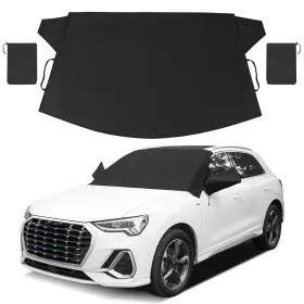 Waf0012-69x42in Kahlhak Windshield Cover For Ice And Snow Durable 600d Oxford Fabric Frost Windshie