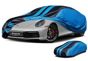 Kaugung Yt-190t-3l-porsche Car Cover Waterproof Custom Fit Sedan Porsche 911 1997-2025 Black