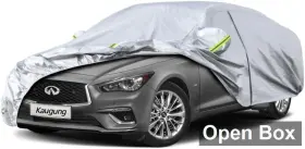 Yt-yg-3xl-infiniti Kaugung 6 Layers Waterproof Car Cover Silver