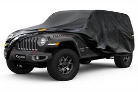 Kayme 762765817742 7 Layers Car Cover Custom Fit For Jeep Wrangler 4 Dr/unlim