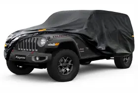 Kayme 762765817742 7 Layers Car Cover Custom Fit For Jeep Wrangler 4 Dr/unlim