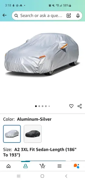 B0749lvbw6 Kayme Waterproof Car Cover For Sedan 186 Inch To 193 Brand New Never Opened