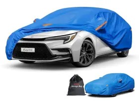 Cc-lspe-3l Kayme Heavy Duty Car Cover Waterproof All Weather Outdoor Full Snowpro