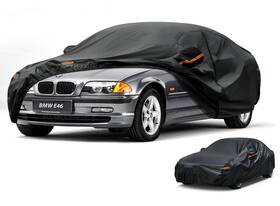 Kayme Cc-pe-3m Car Cover Waterproof All A0 Fit Sedan-length Up To 177 Inch Pe-black