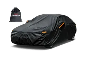 Cc-pe-3xl Kayme 7 Layers Heavy Duty Car Cover Waterproof All Weather Full Exterior Cov
