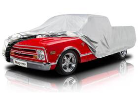 Kayme Cc-pk-m-1 6 Layers Waterproof Truck Cover For Chevy C10 Ford Ranger 210 Inch Length