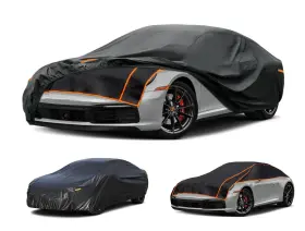 Ka-us-cc-evape-bkyw-3l-0 Kayme Hail Protector Car Cover Anti Multilayer Thickened Full