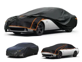 Ka-us-cc-evape-bkyw-3xxl-0 Kayme Hail Protector Car Cover Anti Multilayer Thickened Full