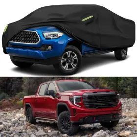 Uki888596 Keepdsgn Pickup Truck Cover Outdoor Waterproof Dust Protection For Gmc Sierra 1500 01-21