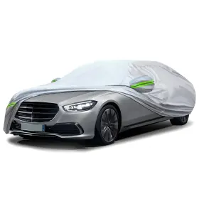 Yc550-k Keyoog Cobertor Para Autos Carros Sedan Resistente Al Agua Sol Polvo Nieve 206 Inch -216