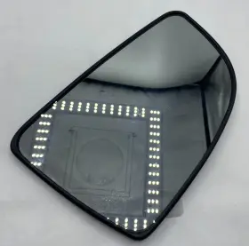 87611-1d100 Kia Genuine Mirror Glass G/holder Assy-o/s Rr Viev Lh 2007-2010