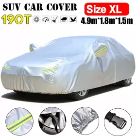 Bxn3564475520722zh Kkmoon Xl Full Car Cover All Weather Snow Waterproof Dust Uv Resistant Protection W5o2