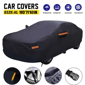 Chw6066892074204gb Kkmoon Waterproof Full Car Cover Outdoor Uv Snow Dust Rain Resistant Protection Us A3a6
