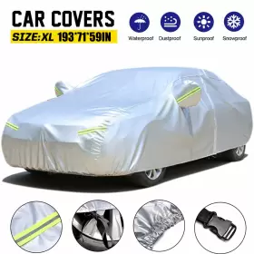 Kgz2965606578471jk Kkmoon Xl Full Car Cover All Weather Snow Waterproof Dust Uv Resistant Protection L5a8