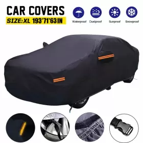 Udb7212403126764uy Kkmoon Outdoor Full Car Cover Waterproof Snow Uv Resistant All Weather Protect Xl P3q8