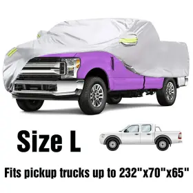 Ujh9721222714598rh Kkmoon Pickup Truck Cover Car Dust Waterproof Uv Resistant Sun Protection For F150 K7e7