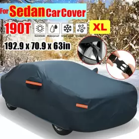 Vbe0978307325795du Kkmoon Xl Full Car Cover All Weather Snow Waterproof Dust Uv Resistant Protection F7j9