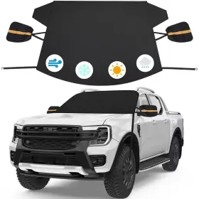 Hy1204-hm Kohree Large Windshield Cover For Ice And Snow 600d Car Cove