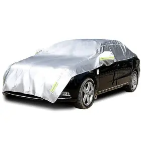 Konnfeir 738627593598 Half Car Cover All Weather Body Sunshade Snow Waterproo