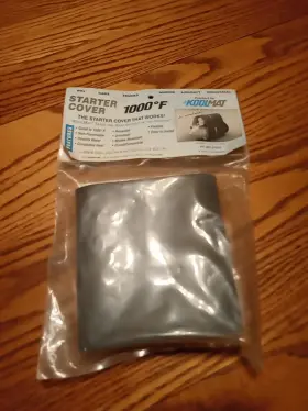 07030 Koolmat Starter Cover Shield Part #07030 1000 Degrees Universal Cars Trucks