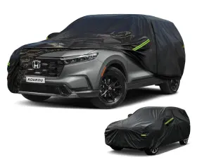 Yt-pe-yl-1 Koukou Suv Cover Waterproof All A6-fit Jeep Length 181 Inch To 190 Black
