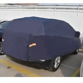 Qs170592qr Lablt Peva Car Cover Sedan Protection Uv Rain Snow Dust Resistant Universal 3xxl