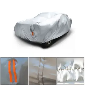 Qs252304qr Lablt Pickup Truck Cover Uv Rain Dust Protection Anti Snow Silver Universal