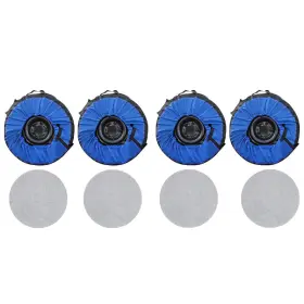 Law178626 Labwork Tyre Cases And Bags Blue With Black Handle 600d Oxford Cloth 4pcs