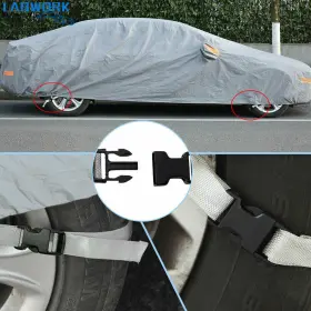 La607791cm Labworkauto Full Car Cover Waterproof Rain Uv Scratch Resistant 3xxl 520 L X160 W X100 H