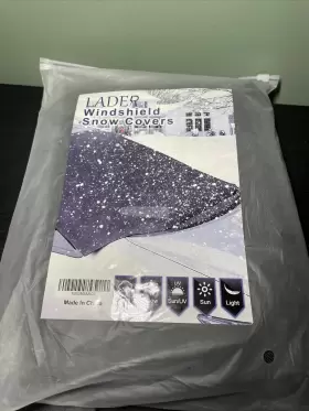 X002m2as03 Lader Windshield Snow Sun Cover For Vans Trucks And Suvs New