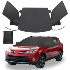 Ld00669 Lanzmyan All Weather Windshield Cover For Ice And Snow With Side Window Rearview M