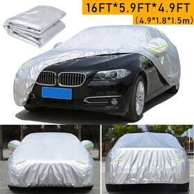 Led-superstore68 Qv78oikchejkj 190t Xxl Waterproof Full Car Cover Rain Uv Resistant Protection For All Weather