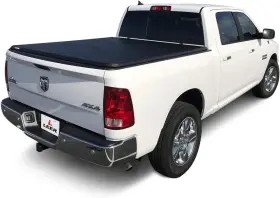630298 Leer Latitude Tri-fold Soft Tonneau Cover For 19-24 Ram 1500 5ft 7 Inch Bed