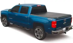 630300 Leer Latitude Tri-fold Soft Tonneau Cover For 19-24 Silverado/sierra 5ft 8 Inch Bed