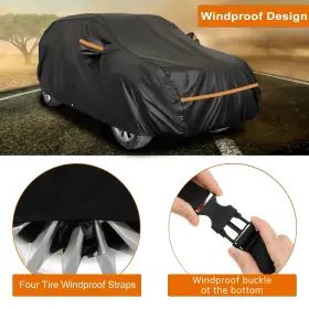 Hy010928 Mag For Nissan Rogue X-trail Murano Outdoor Car Cover Sun Snow Dust Rain Waterproof