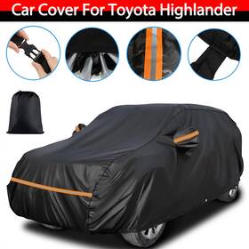 Mag Hy010930 All Season Suv Car Cover With Reflective Strip For Toyota Highlander 2007-2025