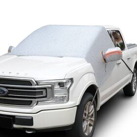 Marksign Awsc02b Universal Fit Windshield Snow And Frost Cover For Large Suvs Pickup Truck