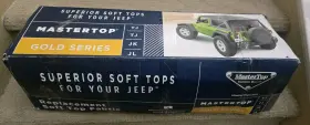 11110009 Mastertop Cab Cover With Door Flaps Fits 1992-2006 Jeep Yj And Tj Wranglers