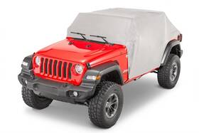 Mastertop 11121609 5 Layer Full Door Cab Cover Gray For 18-24 Wrangler Jlu 4dr